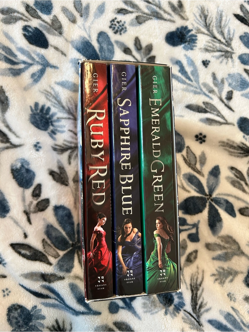 Ruby Red, Sapphire Blue & Emerald Green Boxed Book Set